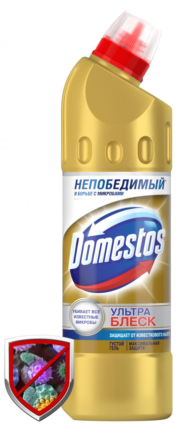 Средство чистящее для унитаза Domestos Ультра блеск, 500 мл