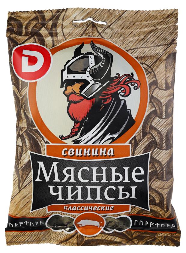 Чипсы сыровяленые ДЫМОВ Классические из свинины 25 г 86₽