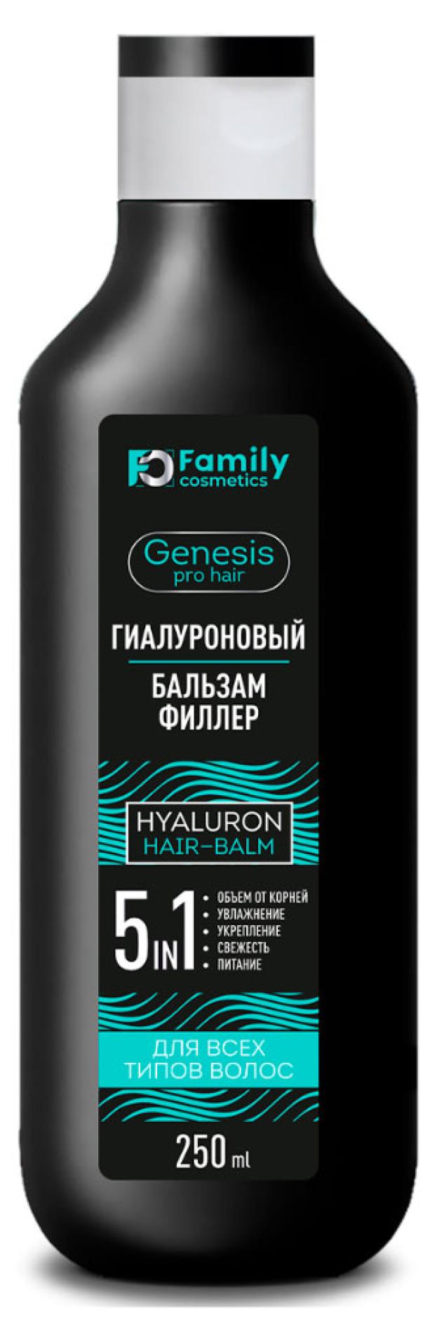

Бальзам-филлер для всех типов волос Vilsen Genesis Pro Hair гиалуроновый, 250 мл