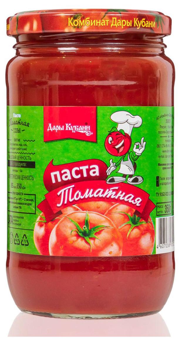 Томатная Дары Кубани паста, 25%, 550 г
