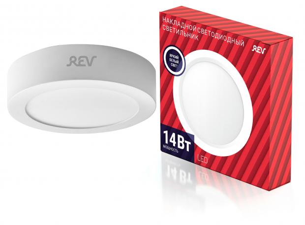 

Панель Rev LED круглая накладная 14 Вт дневной свет