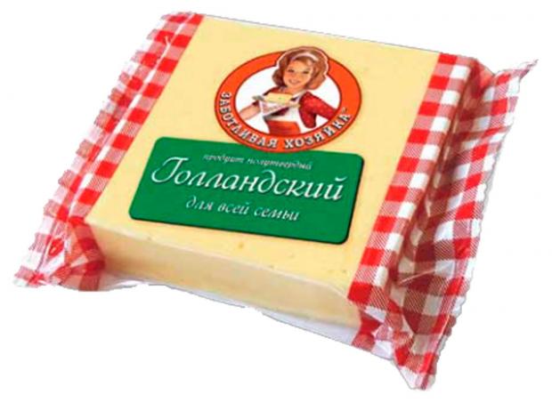 

Сыр твердый «Заботливая Хозяйка» Голландский 45%, 200 г