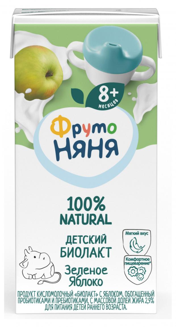 

Биолакт детский ФрутоНяня яблоко 2,9%, 200 мл
