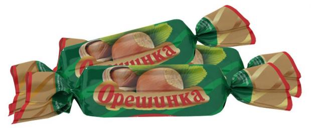 Конфеты шоколадные Пермская кондитерская фабрика Орешинка пралине, вес