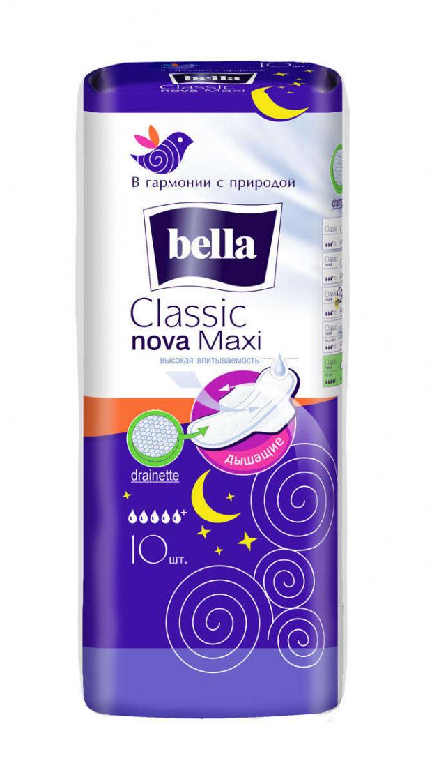 Прокладки гигиенические Bella Classic Nova Maxi, 10 шт