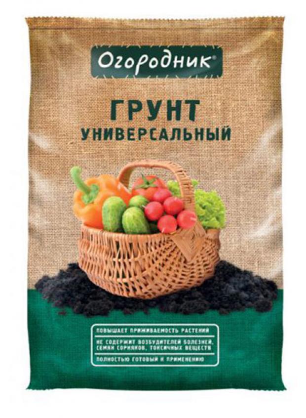 Грунт универсальный Огородник, 22 л