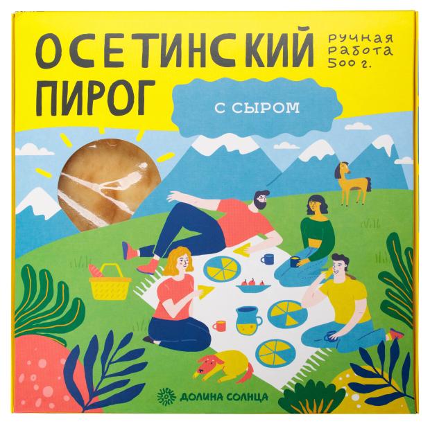 Осетинский пирог Долина Солнца с сыром, 500 г