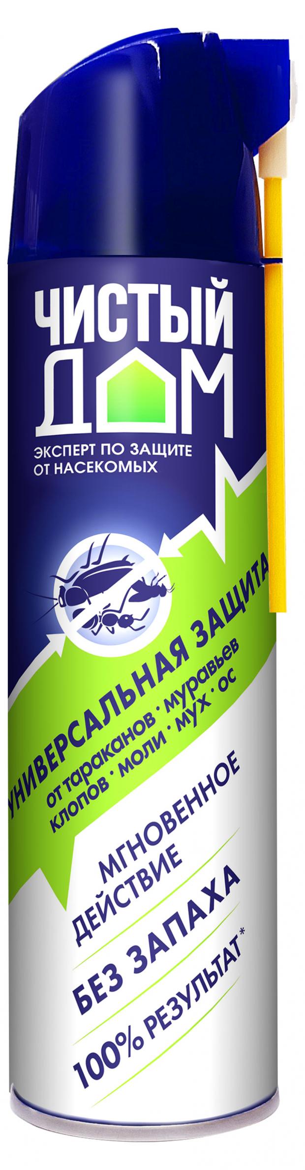 аэрозоль чистый дом аэрозоль супер универсальный Аэрозоль Чистый Дом, 600 мл