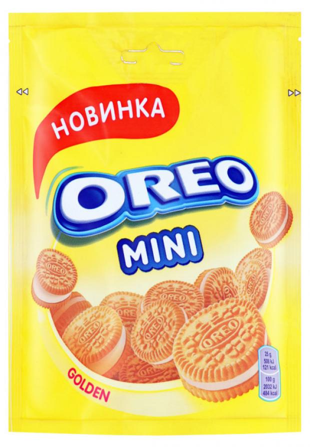 

Печенье OREO Mini Golden с начинкой с ванильным вкусом, 100 г