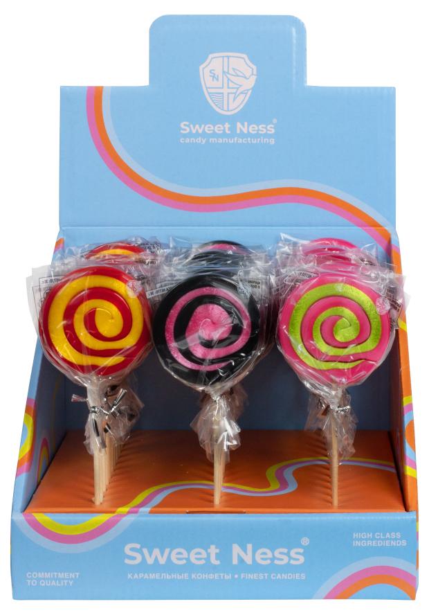 

Карамель леденцовая Sweet Ness фигурная Завиток фруктовый микс, 30 г