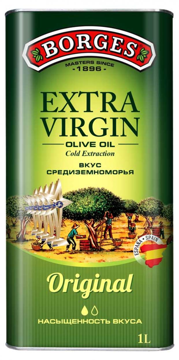 

Масло оливковое Borges Extra Virgin нерафинированное, 1 л