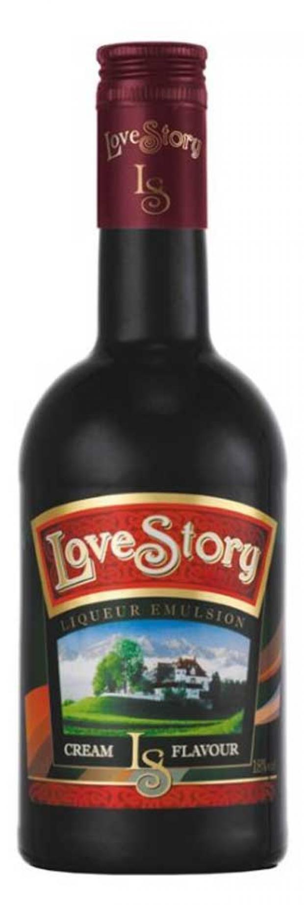 Ликер Love Story Cream Flavour Россия, 0,5 л ликер bionica cream flavour сливочный вкус 17% 0 5 л