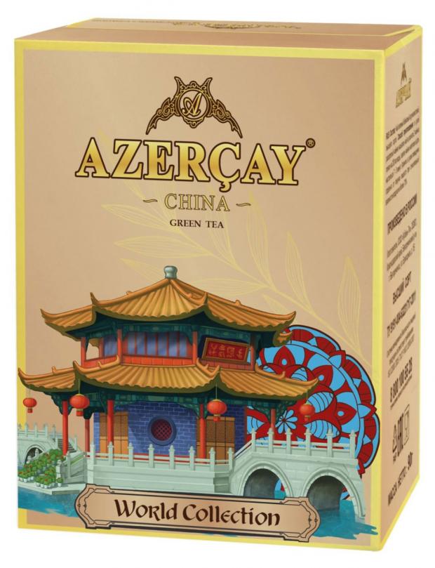 

Чай зеленый «Азерчай» World Collection Китай, 90 г