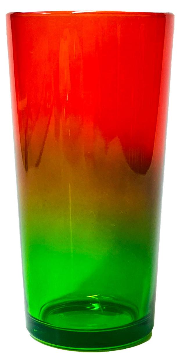 

Стакан красно-зеленый переход цвета, 230 мл