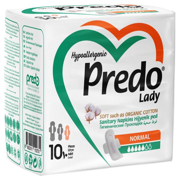 

Прокладки гигиенические Predo Lady Normal, 10 шт