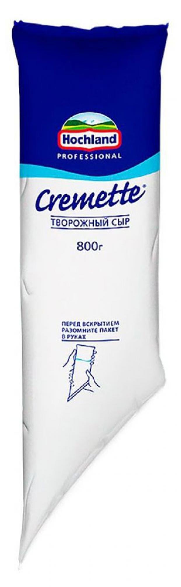 Сыр творожный Hochland Cremette БЗМЖ, 800 г