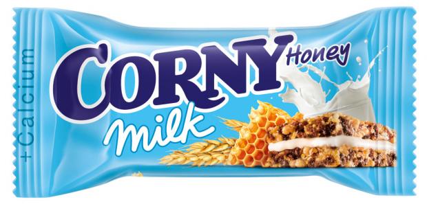 

Батончик злаковый CORNY Big молоко и мёд, 30 г