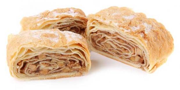 Штрудель Каравай с яблоком и корицей, 100 г