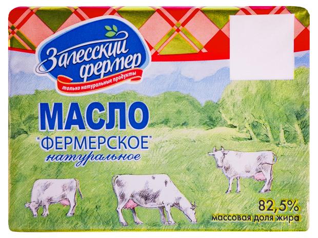 

Масло сливочное Залесский фермер Традиционное 82,5% БЗМЖ, 180 г