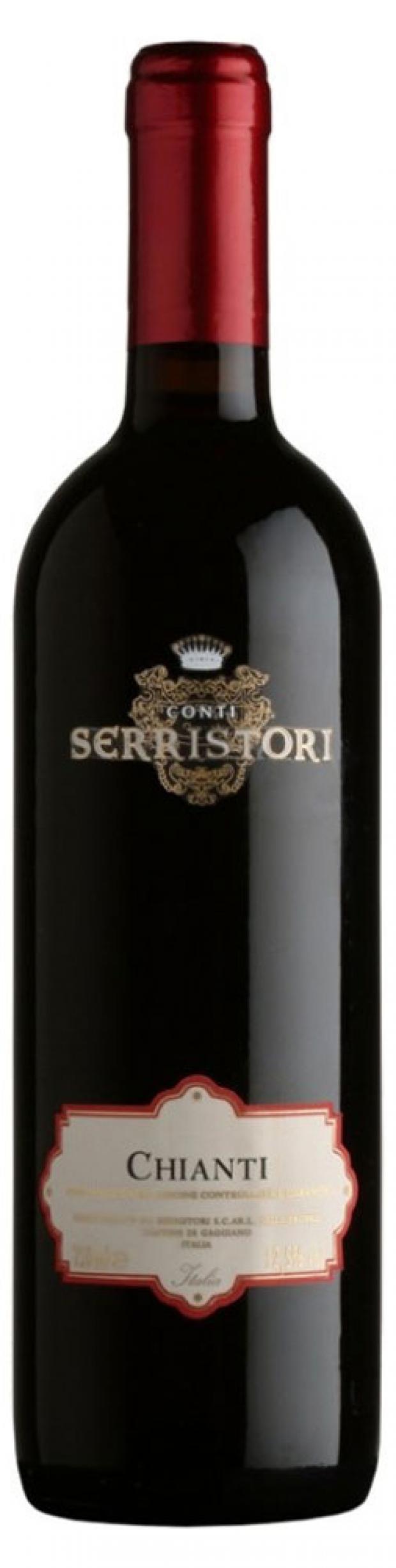 Вино Conti Serristori Chianti красное сухое Италия, 0,75 л