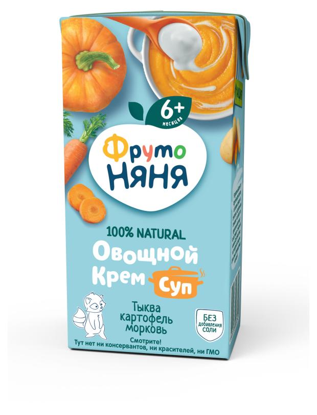 Пюре-суп ФрутоНяня овощной тыква картофель морковь с 6 мес., 200 мл