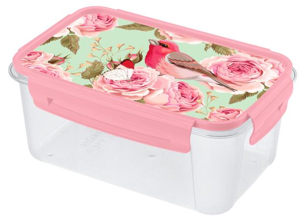 

Контейнер Бытпласт с декором, 1,5 л