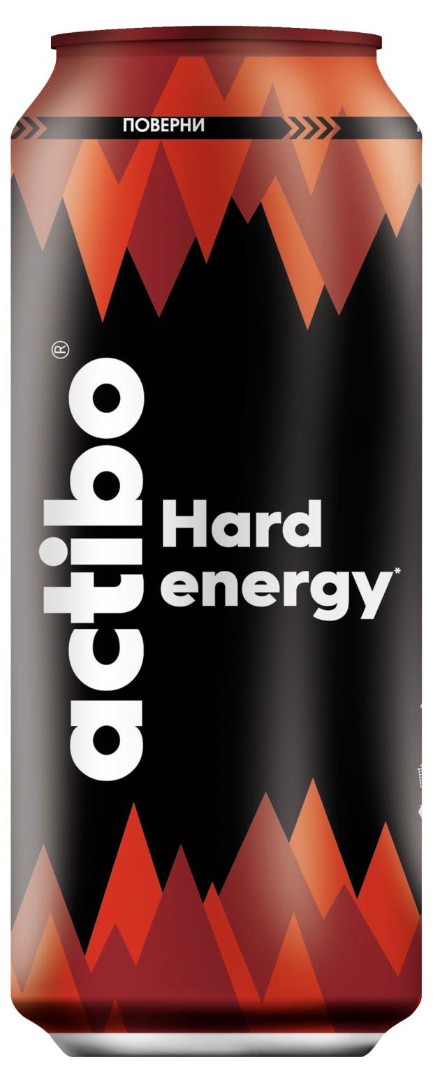 Напиток энергетический Actibo Hard Energy Тутти-фрутти, 450 мл