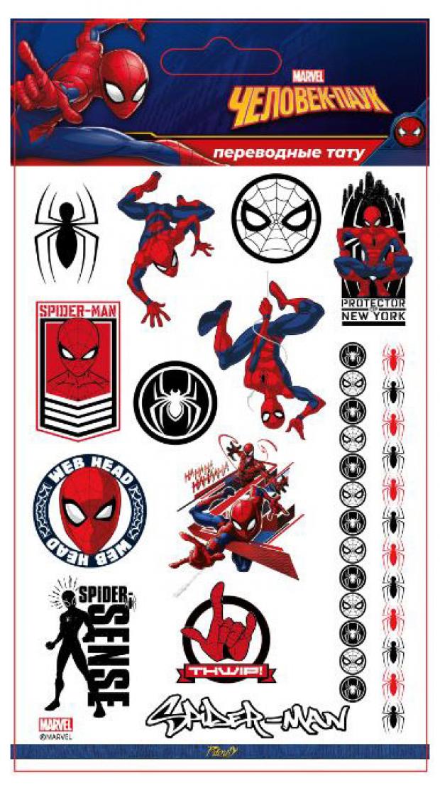 

Наклейки-тату MARVEL Человек Паук