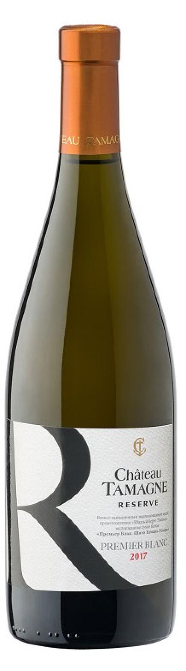 

Вино Chateau Tamagne Premier Blanc Reserve белое сухое Россия, 0,75 л