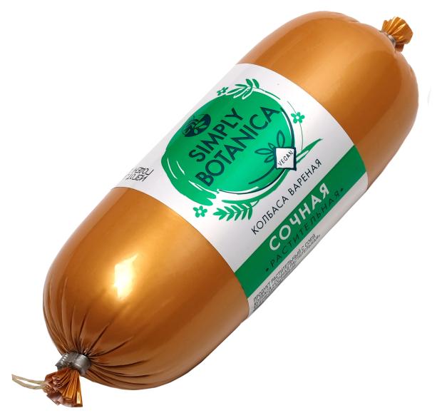

Колбаса Simple Botanica Сочная растительная вареная, 400 г