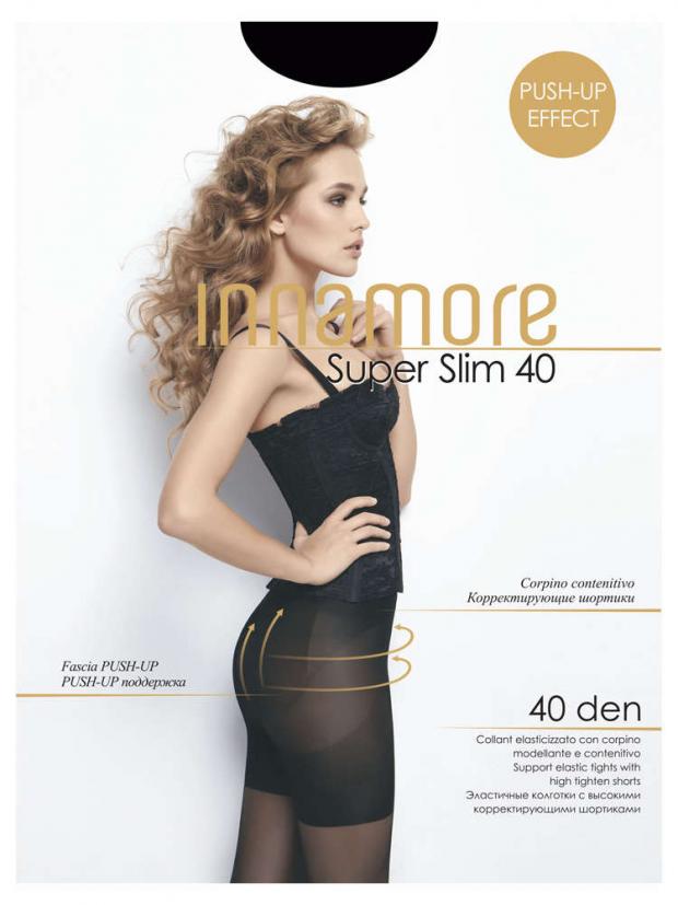 Колготки Innamore Super Slim 40 nero, размер 3