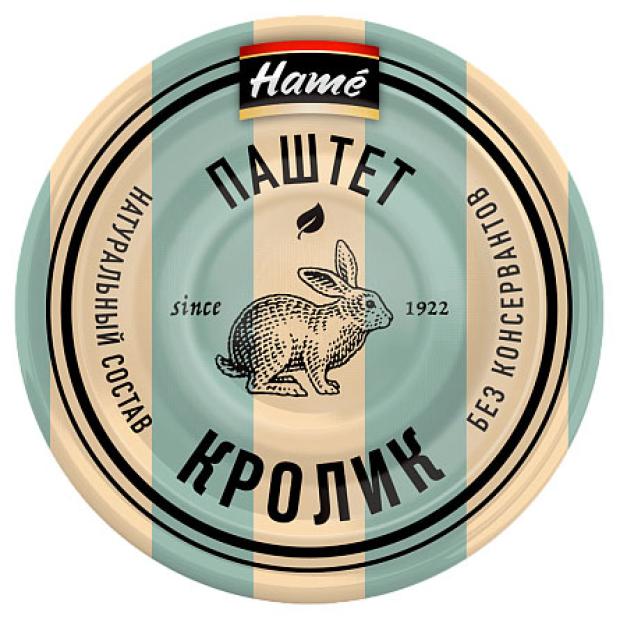 Паштет из мяса кролика Hame 100 г 124₽