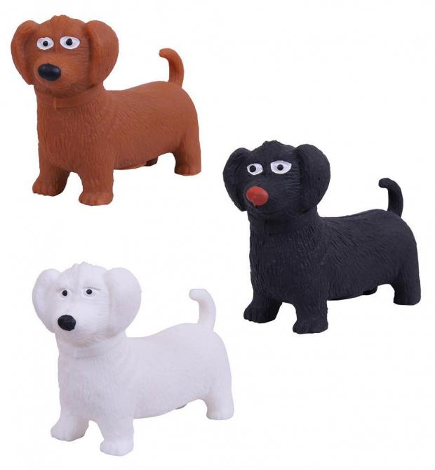 

Игрушка-антистресс Abtoys Тянучка Такса, 10,5 см