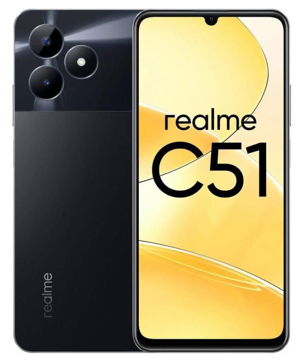 фото Смартфон realme c51 (4+128) черный