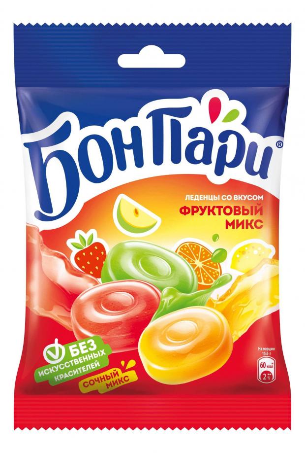 

Леденцы «Бон Пари» фруктовый микс, 75 г