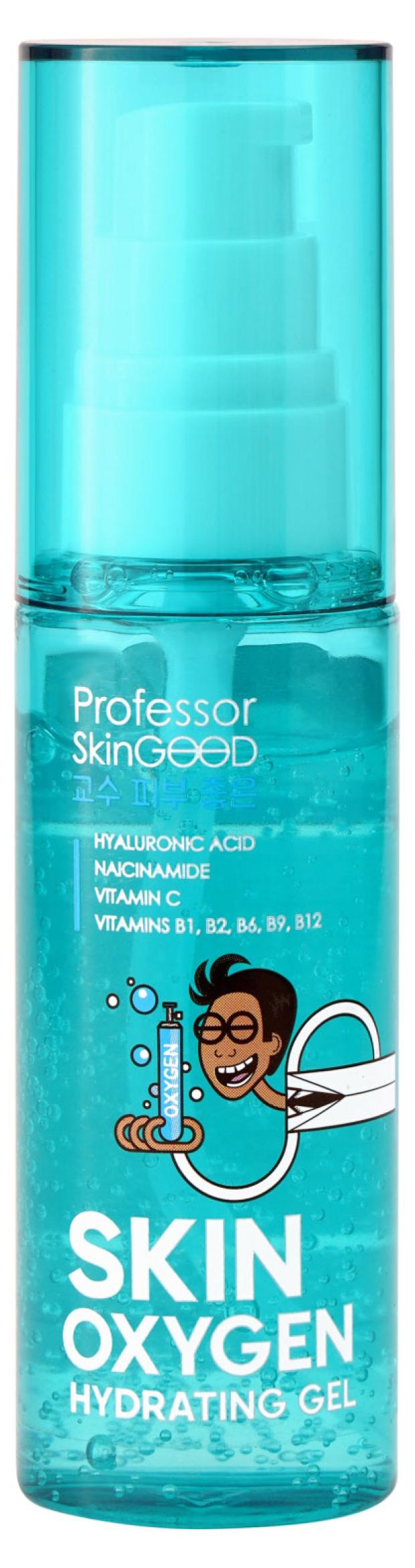 

Гель для лица увлажняющий Professor SkinGOOD skin oxygen hydrating gel с гиалуроновой кислотой и витаминами b и c, 50 мл