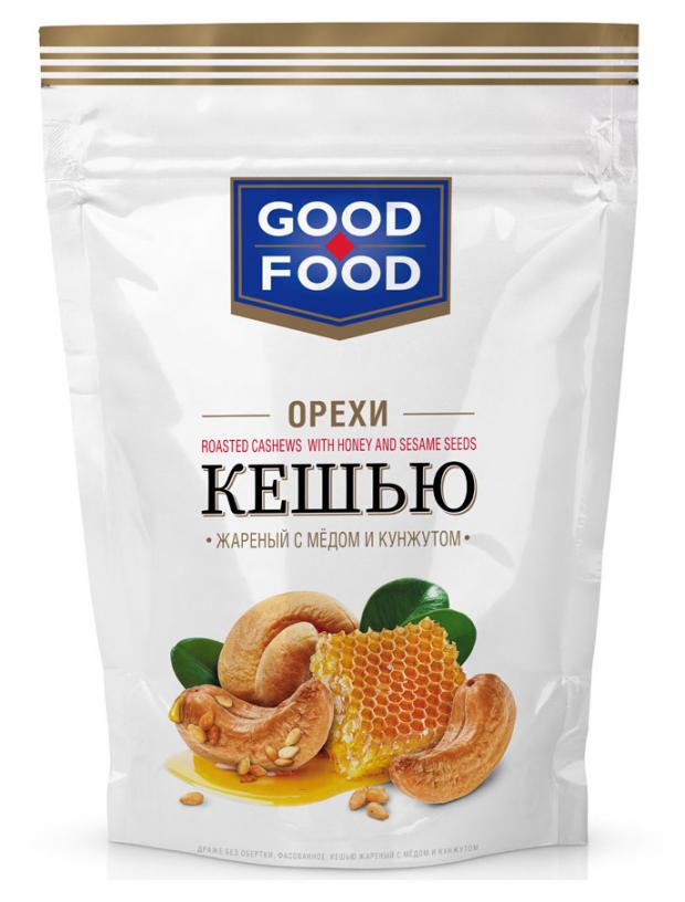 

Кешью GOOD FOOD жареный с медом и кунжутом, 130 г