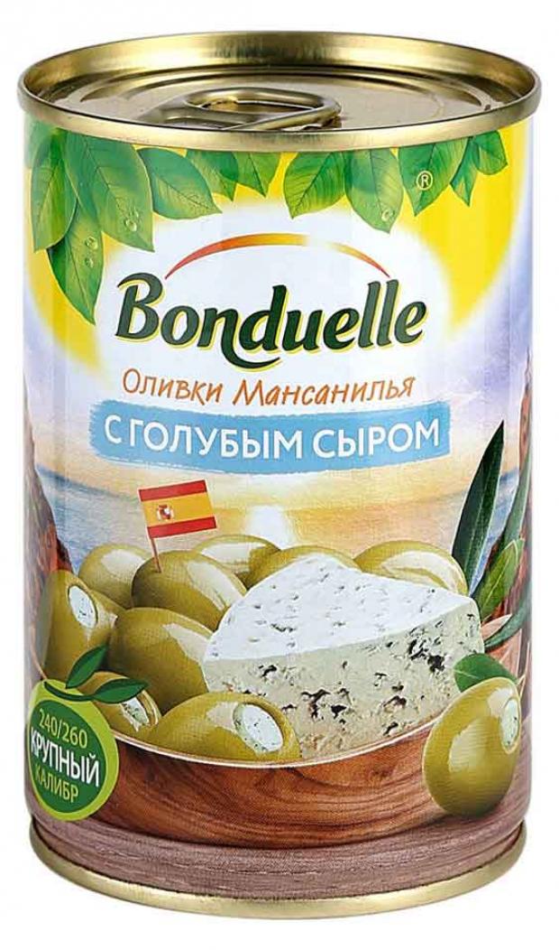 

Оливки Bonduelle Мансанилья с голубым сыром, 300 г