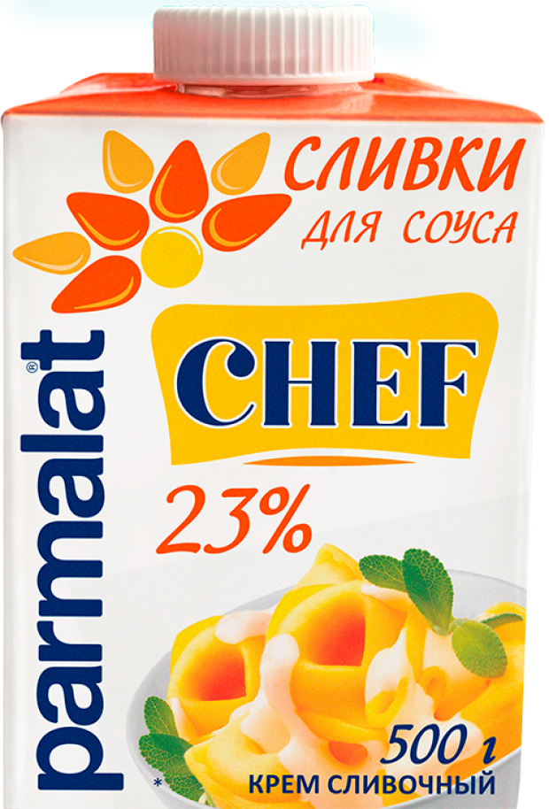 

Сливки ультрапастеризованные Parmalat Edge 23% для соусов, 500 мл
