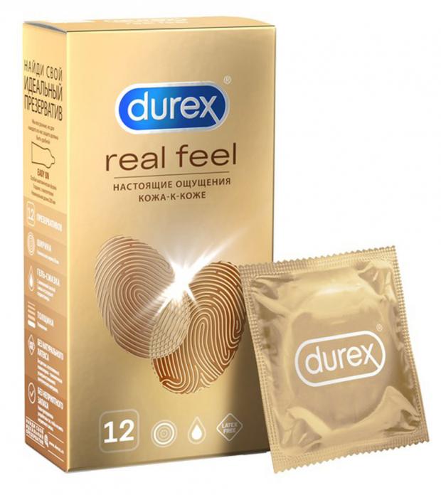 Презервативы Durex Real Feel, 12 шт