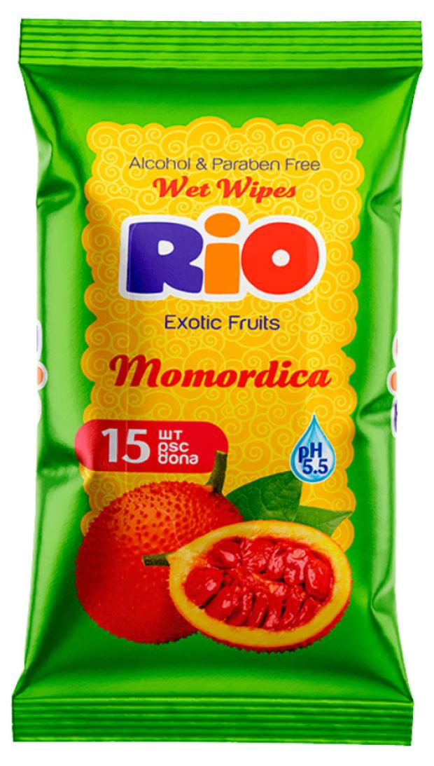 

Влажные салфетки Rio Фрукты, 15 шт