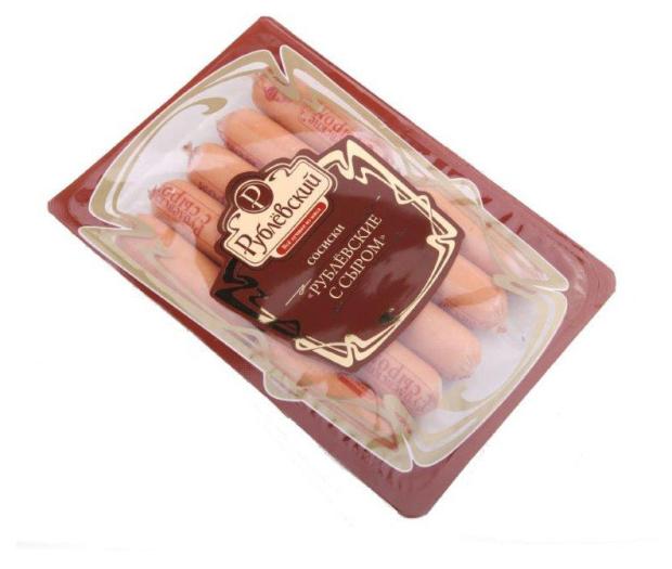 

Сосиски Рублёвский с сыром, 330 г