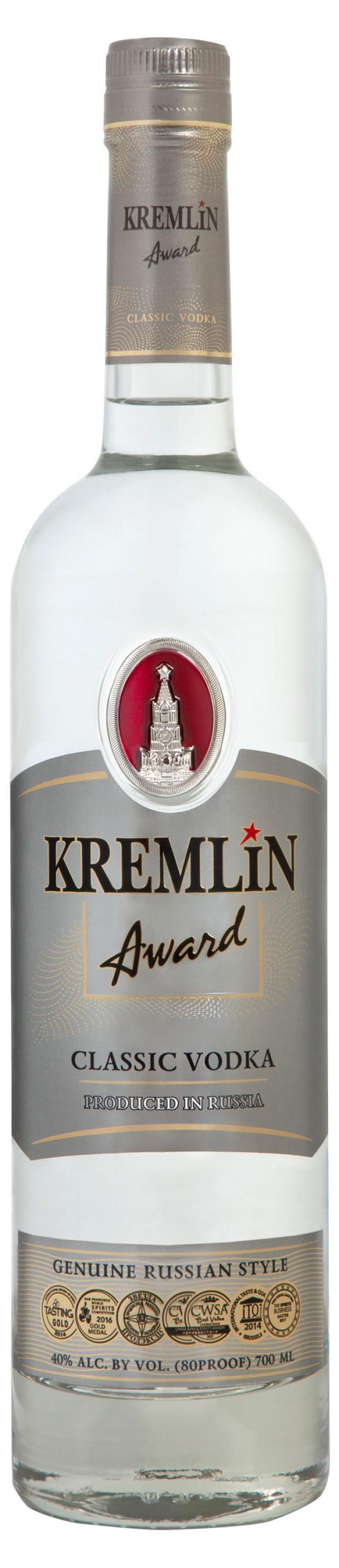 Водка Kremlin Award Classic Россия, 0,7 л