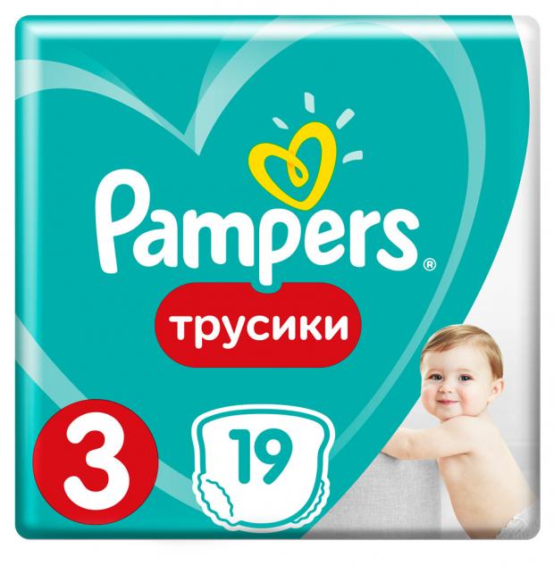 

Подгузники-трусики Pampers Pants размер 3 (6-11 кг), 19 шт