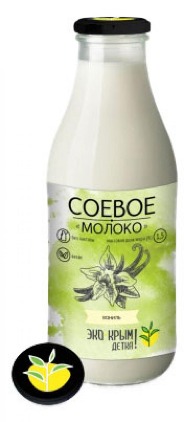 Молоко соевое Эко Крым, детка! с ванилью, 750 мл