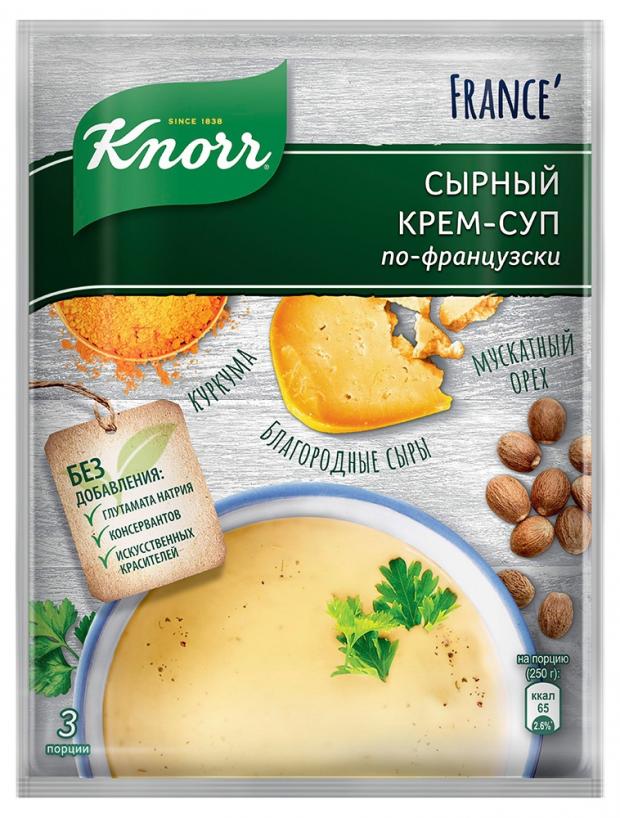 

Крем-суп Knorr France' сырный по-французски, 48 г