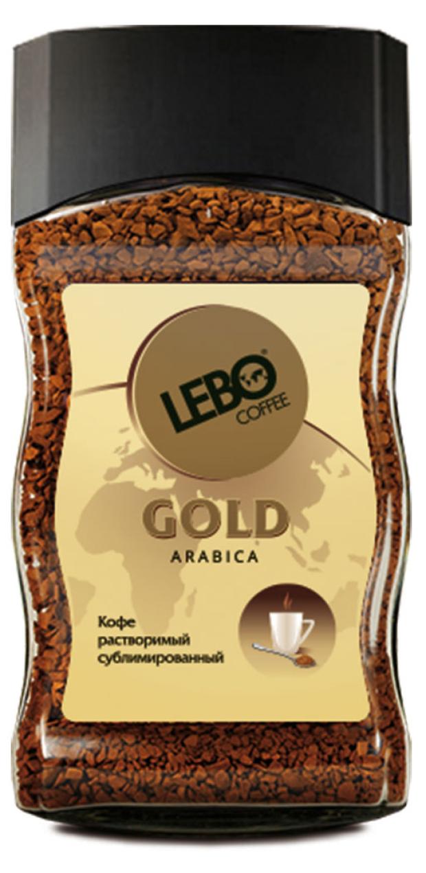 Кофе растворимый Lebo Gold, 100 г