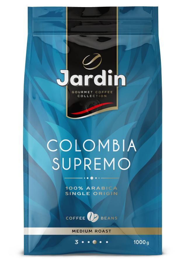 

Кофе в зернах Jardin Colombia Supremo, 1 кг