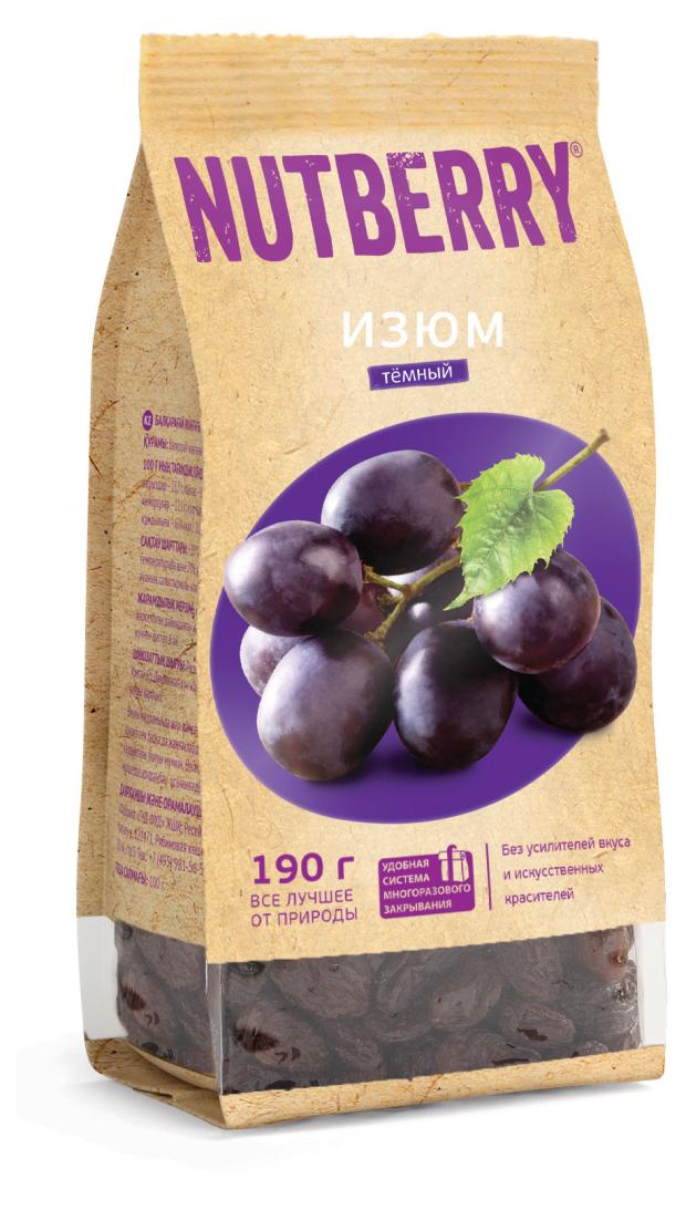 

Изюм темный Nutberry, 190 г
