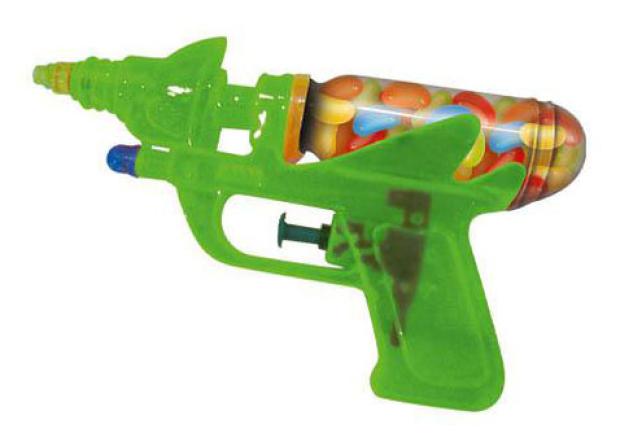 

Игрушка с конфетами Пистолет-брызгалка, 10 г